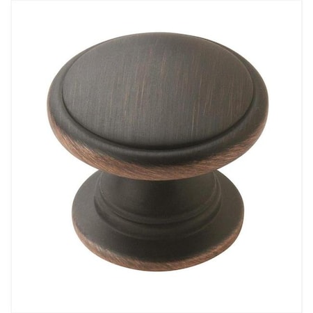 Amerock Amerock 25PK53012ORB 1.25 in. Allison Value Oil-Rubbed Bronze Cabinet Knob - Pack of 25 25PK53012ORB